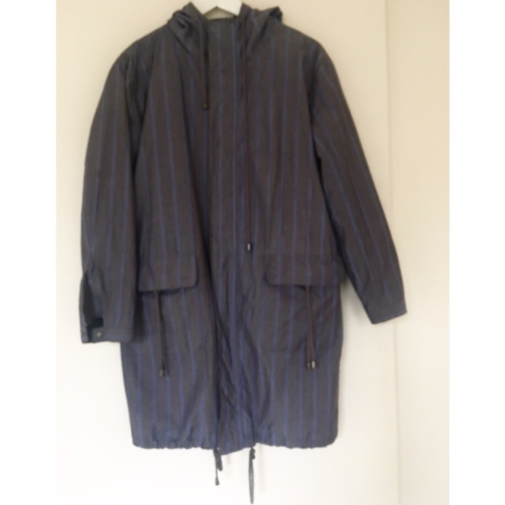 Striped Parka With Hood - Picture 5 of 5
